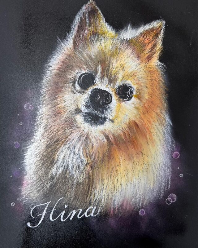 去年亡くなったうちのヒナちゃん
とても可愛く素敵に描いて頂きました。
atelier_boo163さん
ありがとうございました😊👋